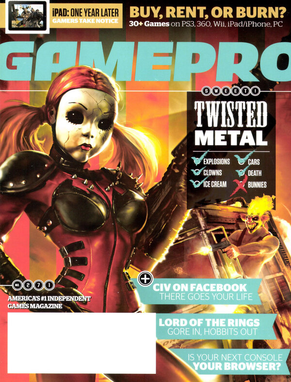 GamePro Issue 271 (April 2011) cover